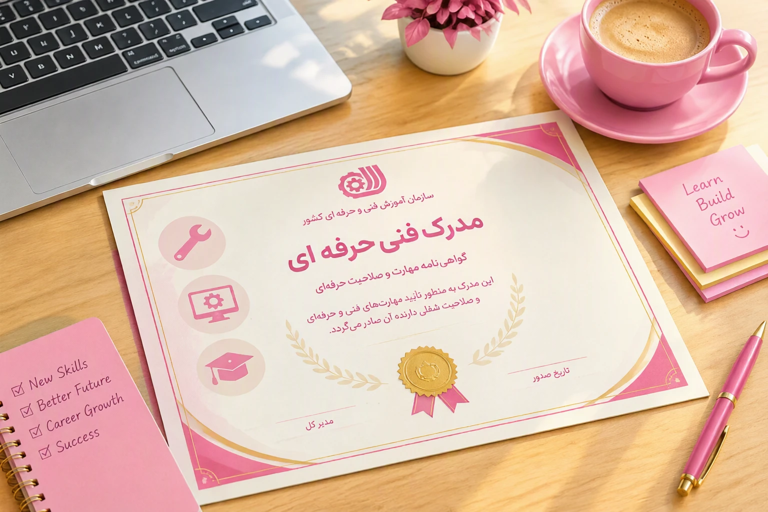 مدرک فنی حرفه ای خیاطی